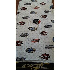 Vintage Sheet Star Wars ,Twin Flat  Anakin Skywalker Sebulba USA